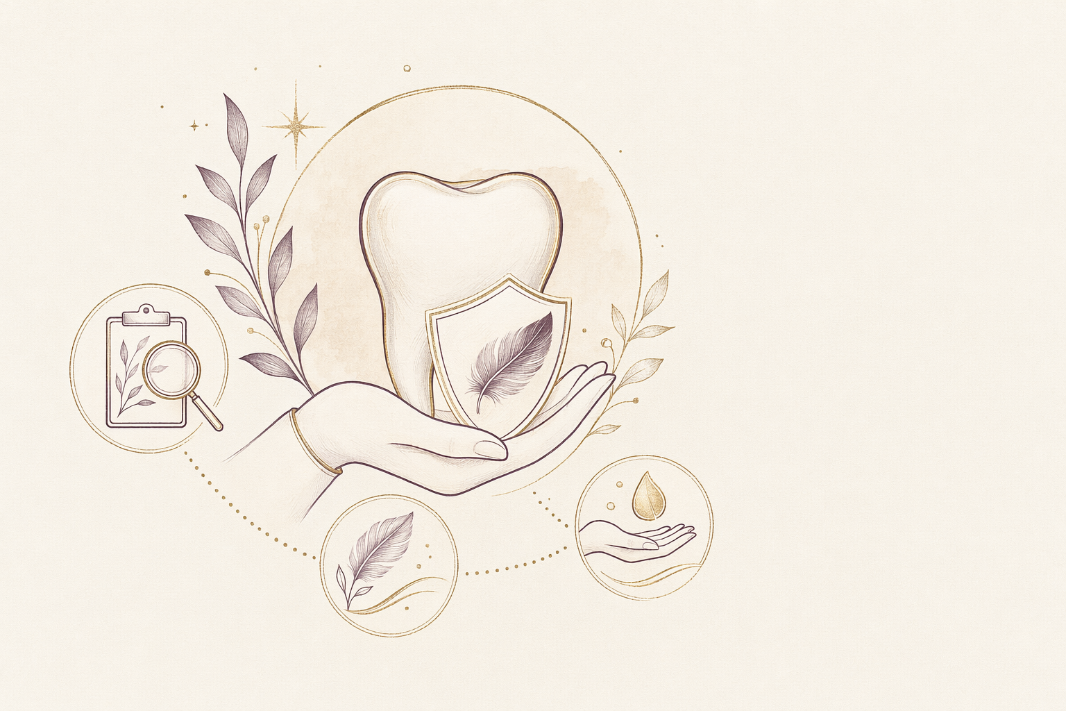 Whitening with sensitive teeth